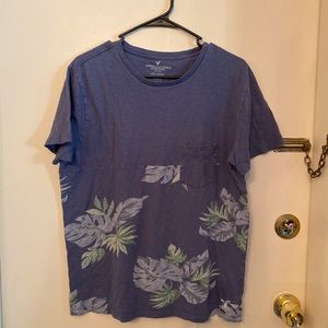 American eagle floral shirt